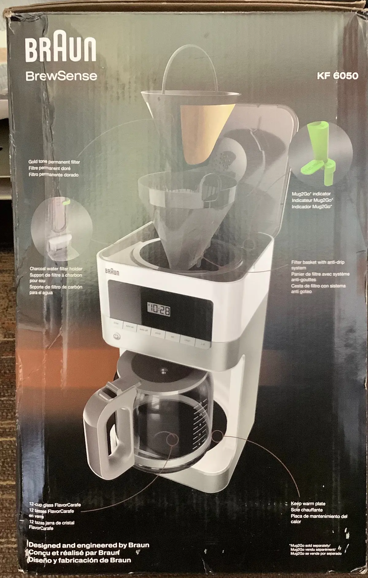 Braun Brewsense 12-Cup Drip Coffee Maker 1
