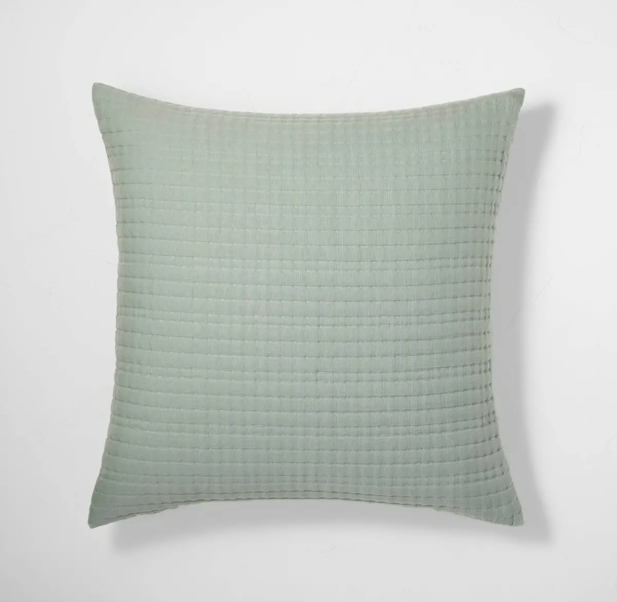 Euro Lyocell Cotton Blend Coverlet Sham Sage Green 1