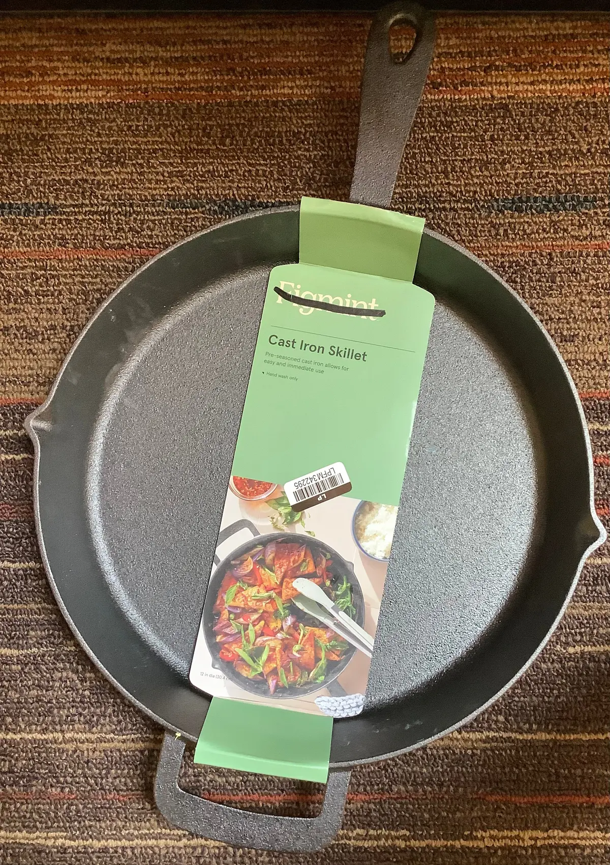 12 In Cast Iron Skillet 1