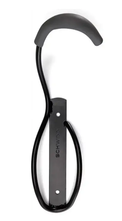 Schwinn Bike Hook Wall Mount, Vertically Store Bike, Black 1