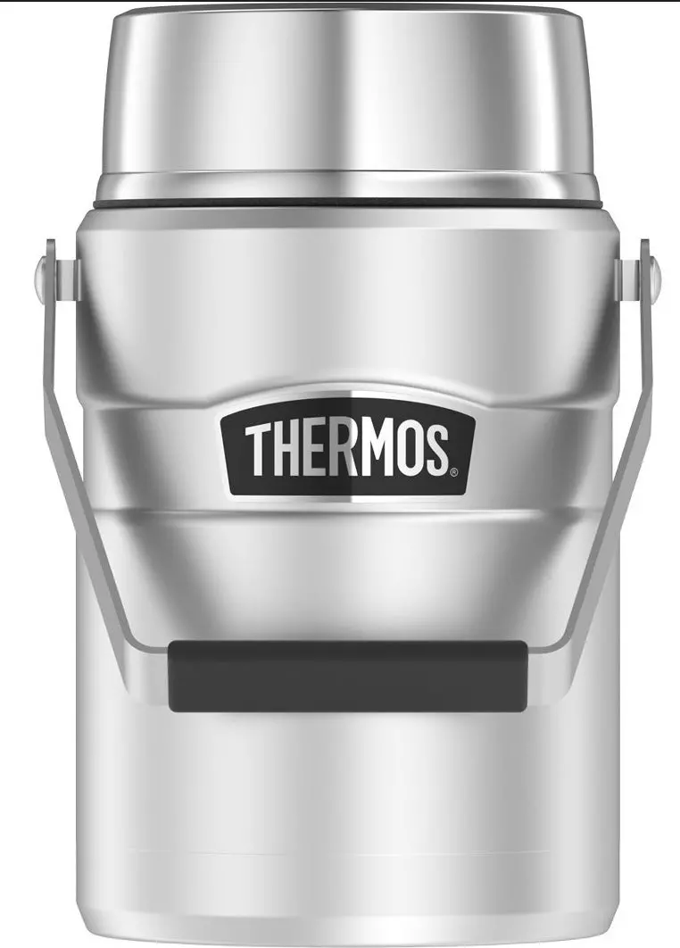 Thermos 47Oz Stainless King Vacuum Insulated Food Jar - Stainless Steel 1