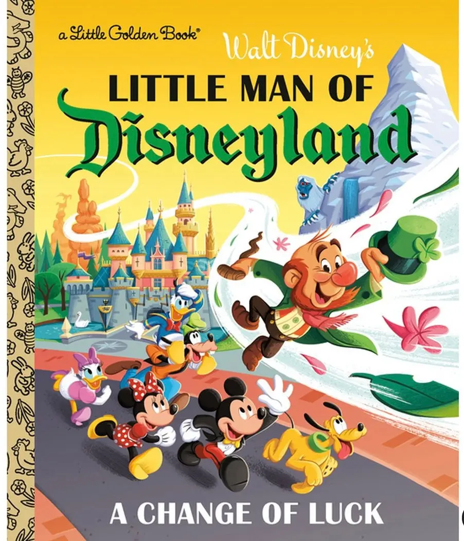 Little Man Of Disneyland: A Change Of Luck (Disney Classic) - (Little Golden Book) By Nick Balian (Hardcover) 1