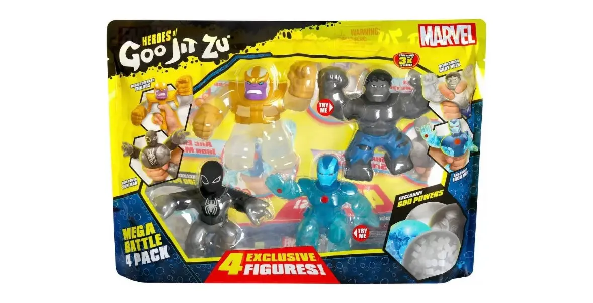 Goo Jit Zu Mega Battle 4 Pack 1