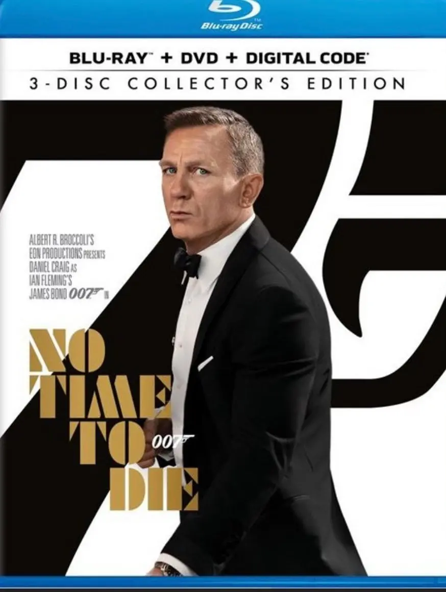 No Time To Die - 3 Disc Collection (Dvd) (Blu-Ray) 1