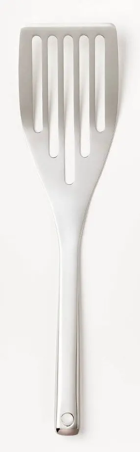 Stainless Steel Slotted Fish Turner Silver 1