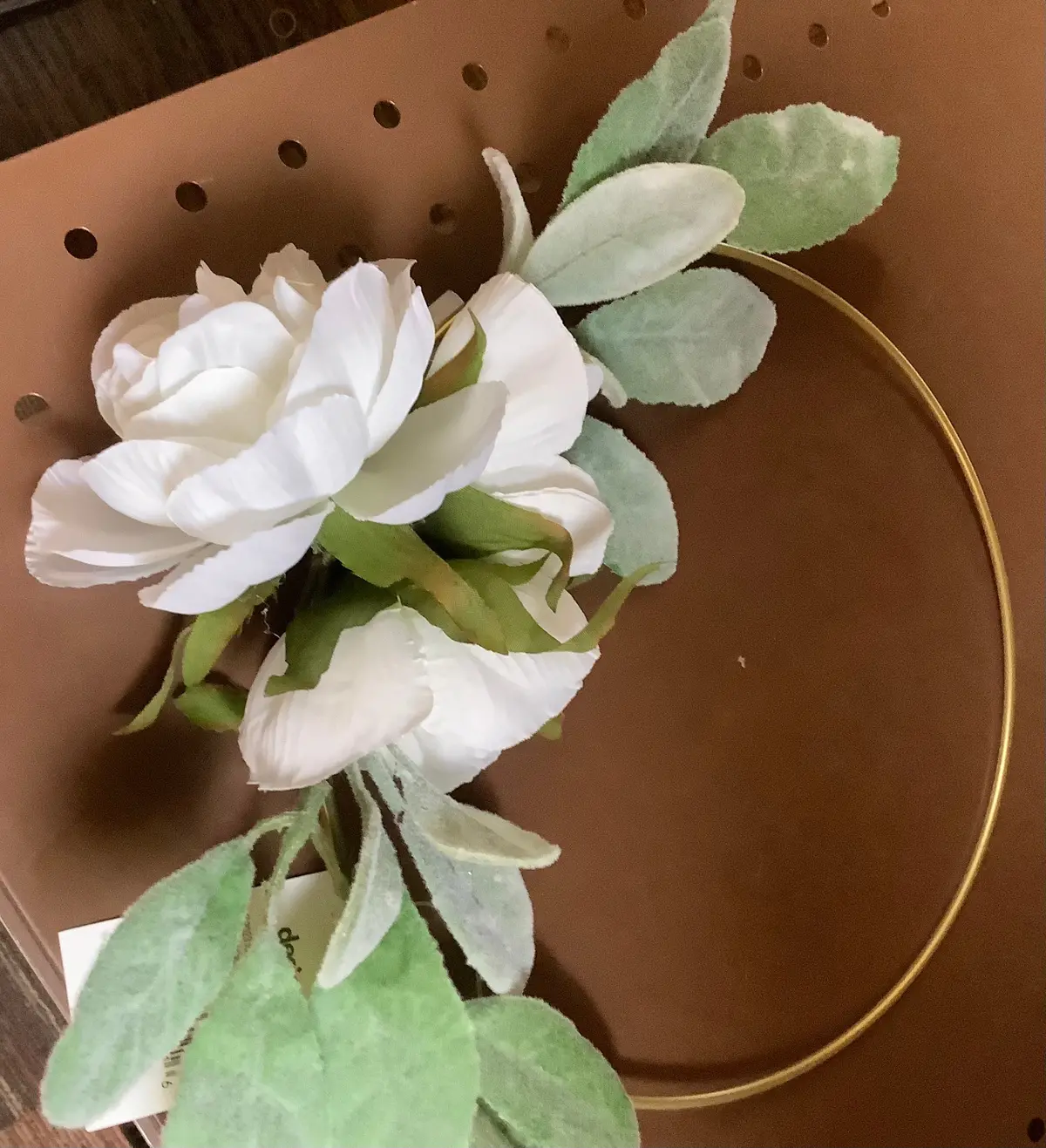 Metal Hoop Wreath 2