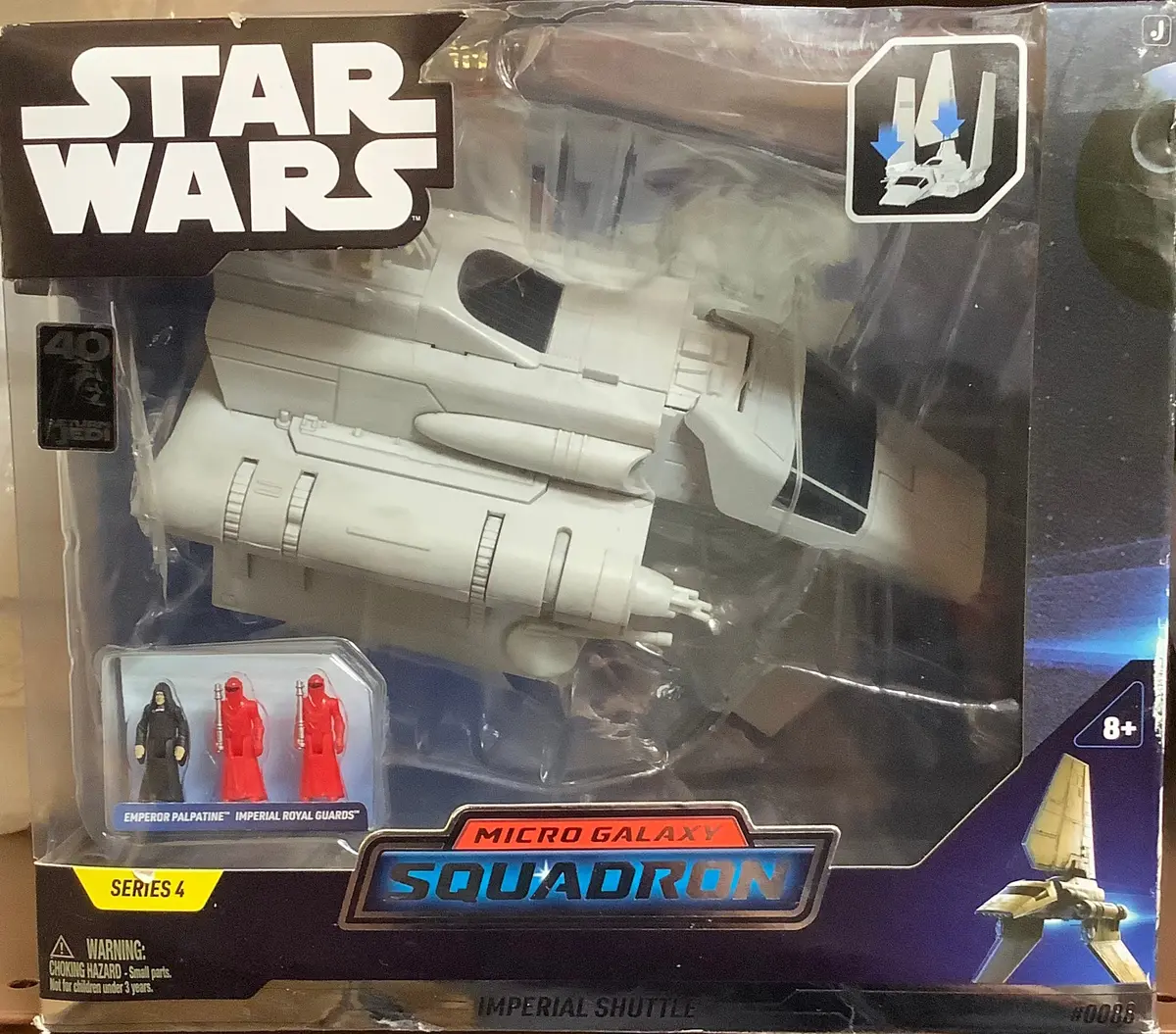 Star Wars Micro Galaxy Squadron Imperial Shuttle With 3Pk
Mini Figure Set 1