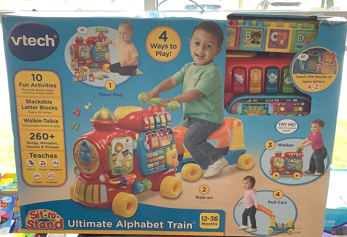 Vtech Sit-To-Stand Ultimate Alphabet Train 1