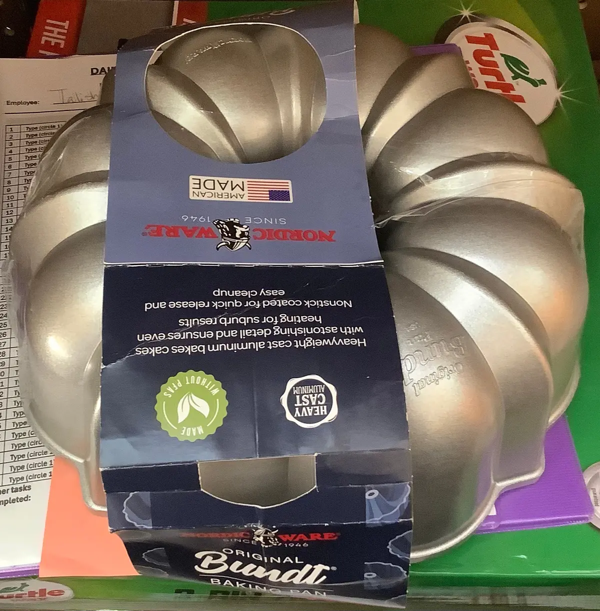 Nordic Ware 12 Cup Bundt Pan Silver 1