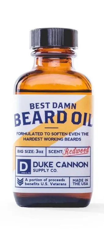 Duke Cannon Supply Co. Best Damn Redwood Beard Oil
- 3Oz 1
