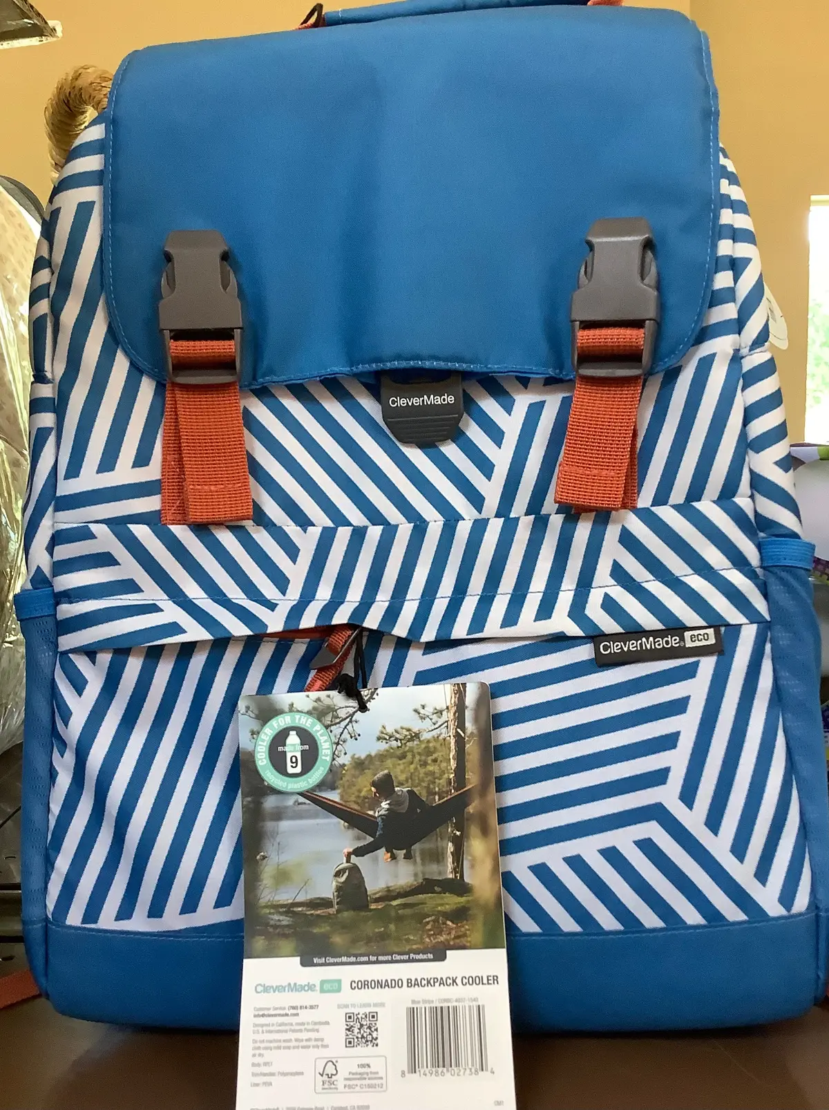 Clever Made Eco Coronado Backpack 14.75Qt Cooler 1
