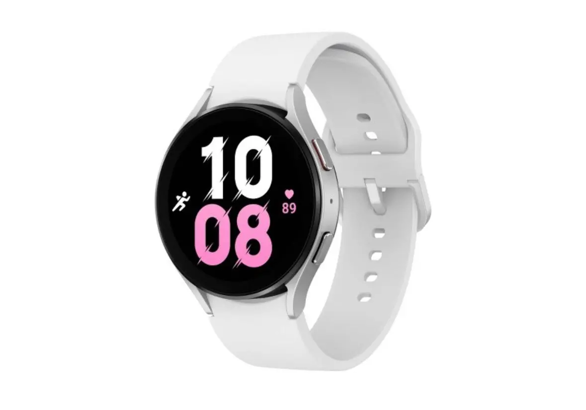 Samsung Galaxy Watch 5 Bt 44Mmsmartwatch - Silver/White (Open Box) 1