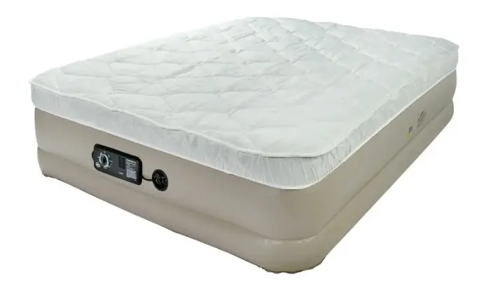 Serta 18" Raised Queen Pillow Top W/Neverflat Pump 1