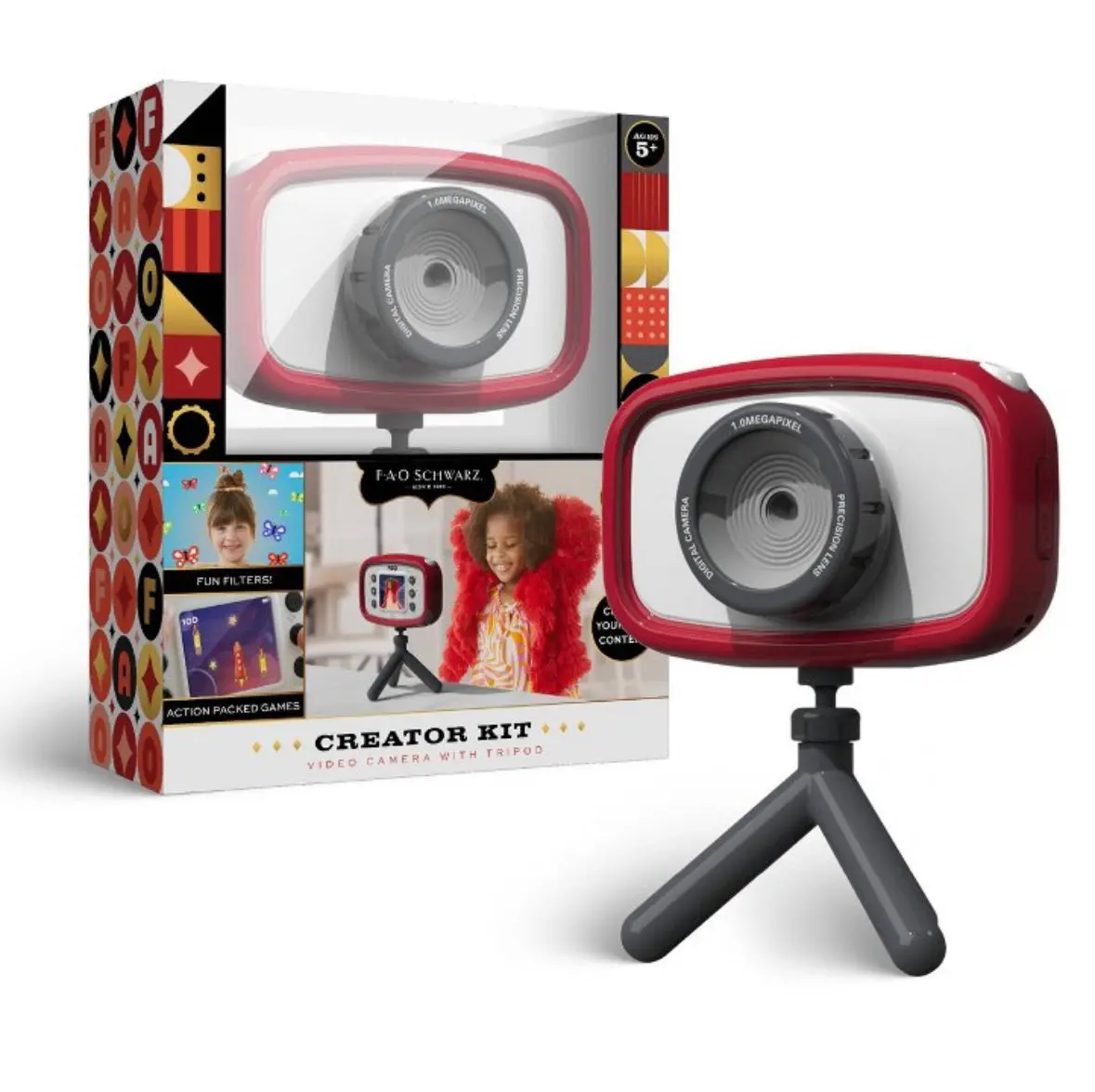 Fao Schwarz Creator Kit Video Camera With Tripod - Clearance 1
