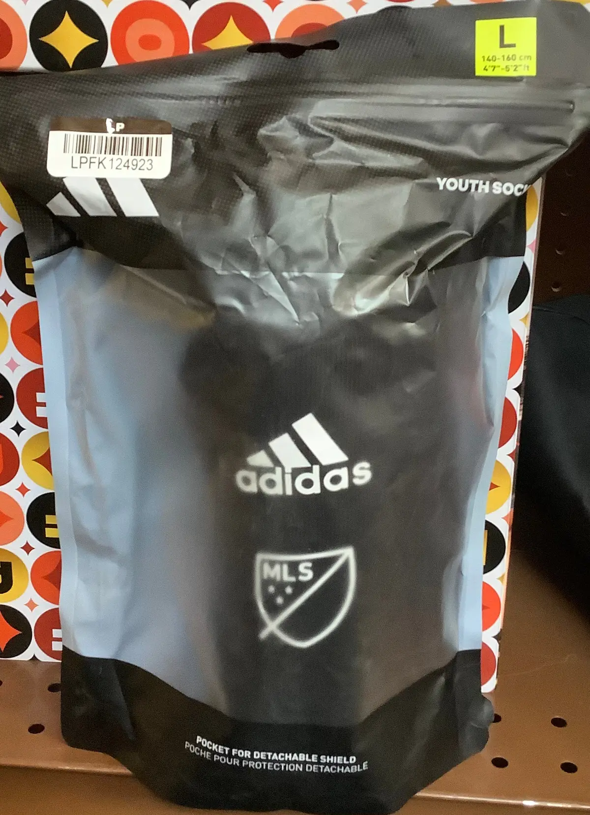 . Adidas Mls Youth Guard - Black/White 1