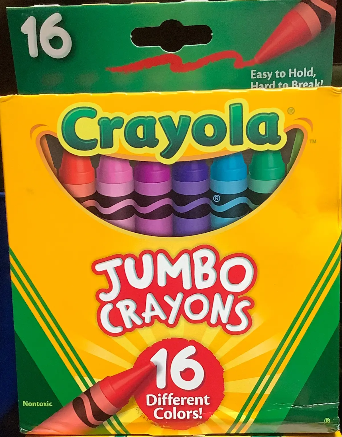 Crayola 16Ct Jumbo Crayons 1