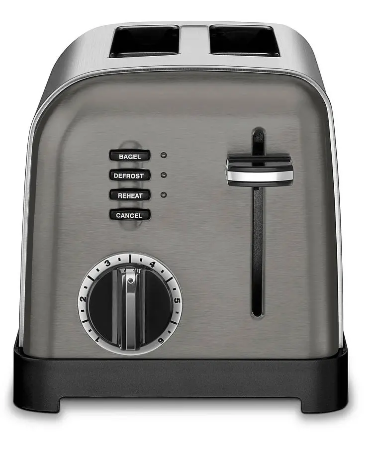 Cuisinart 2-Slice Classic Toaster - Black Stainless Steel 1