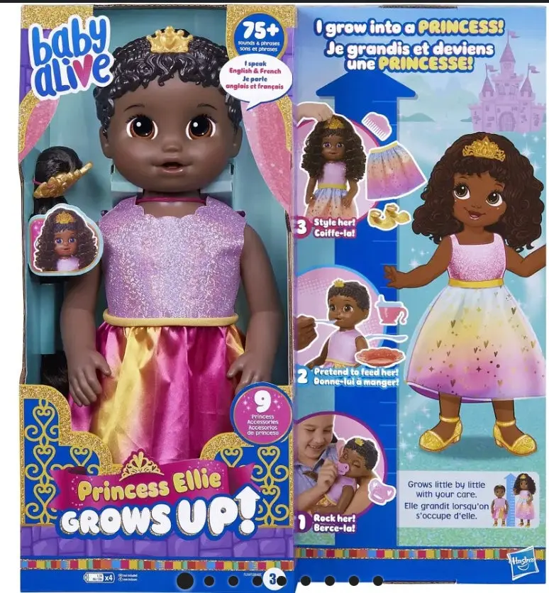 Baby Alive Princess Ellie Grows Up! 1