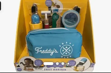 Fao Schwarz First Barber Pretend Shaving Kit Freddy's Shave Club
Grooming 1