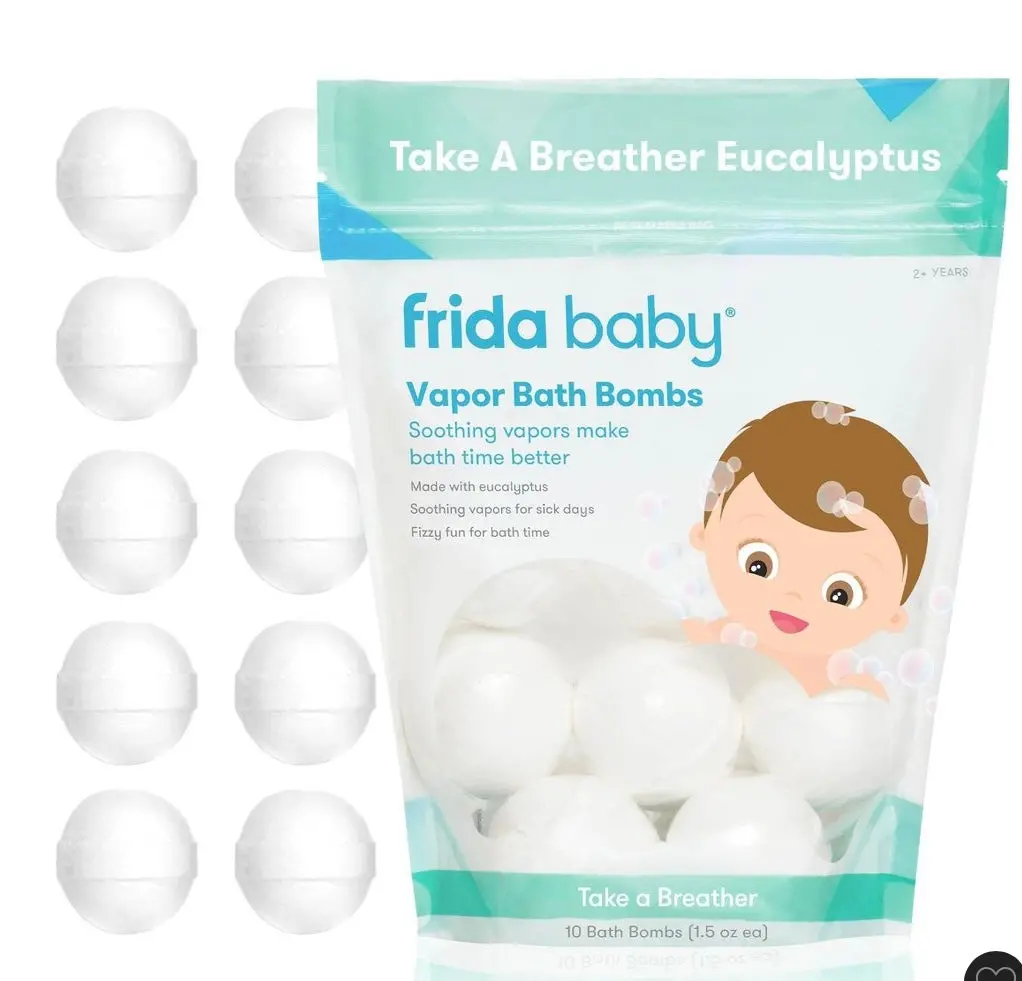 Frida Baby Natural Vapor Bath Bombs - 10Ct 1