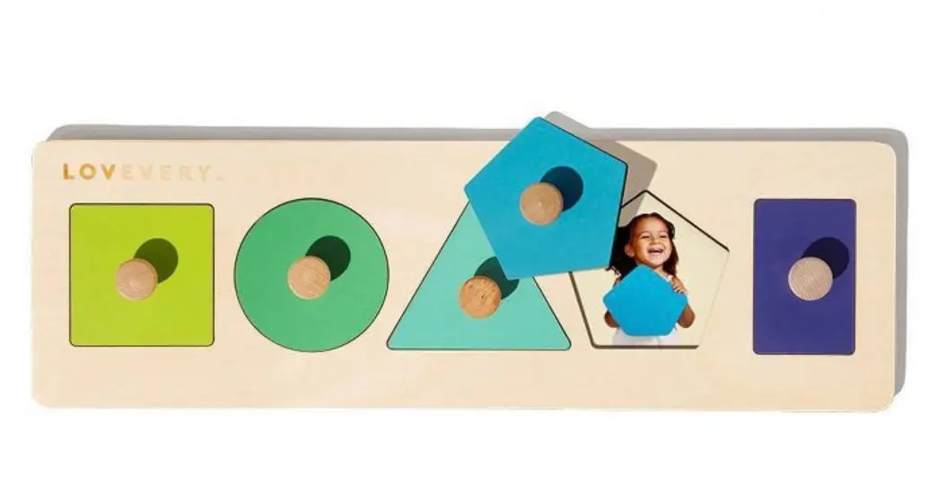 Lovevery Friends Of All Shapes Puzzle 1