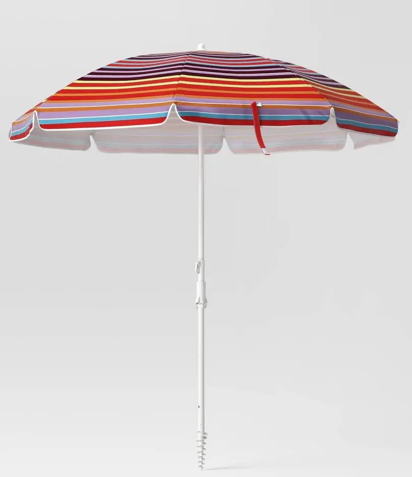 6'X6' Umbrella Striped 1