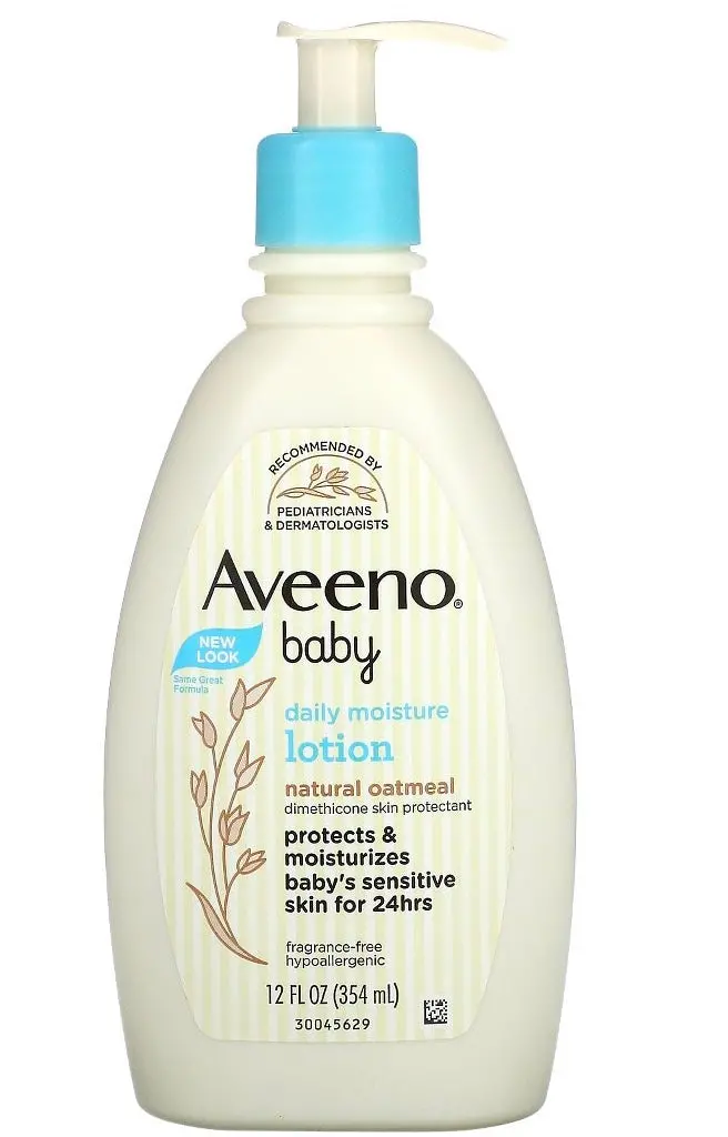 Aveeno Baby, Daily Moisture Lotion, Fragrance Free, 1