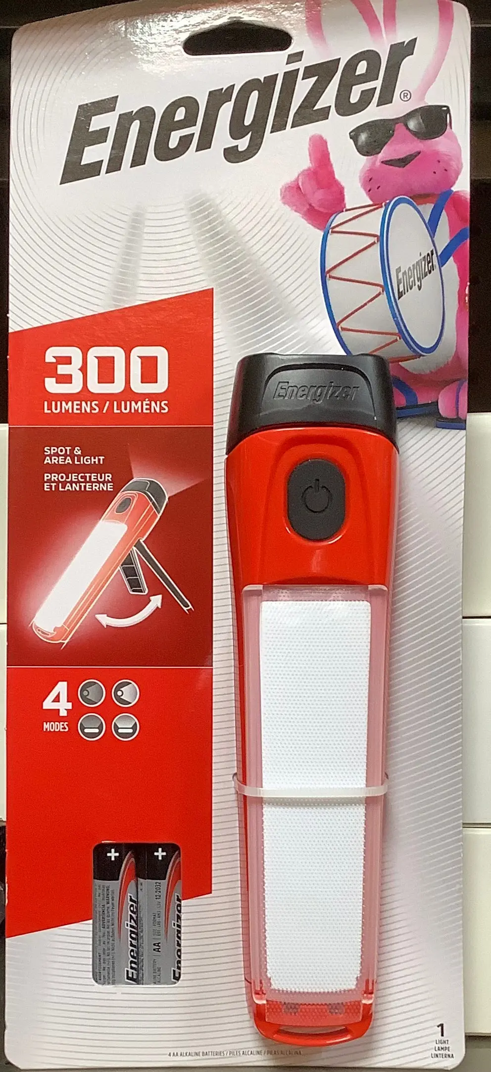 Energizer Spot & Area Led Flashlight Red 1