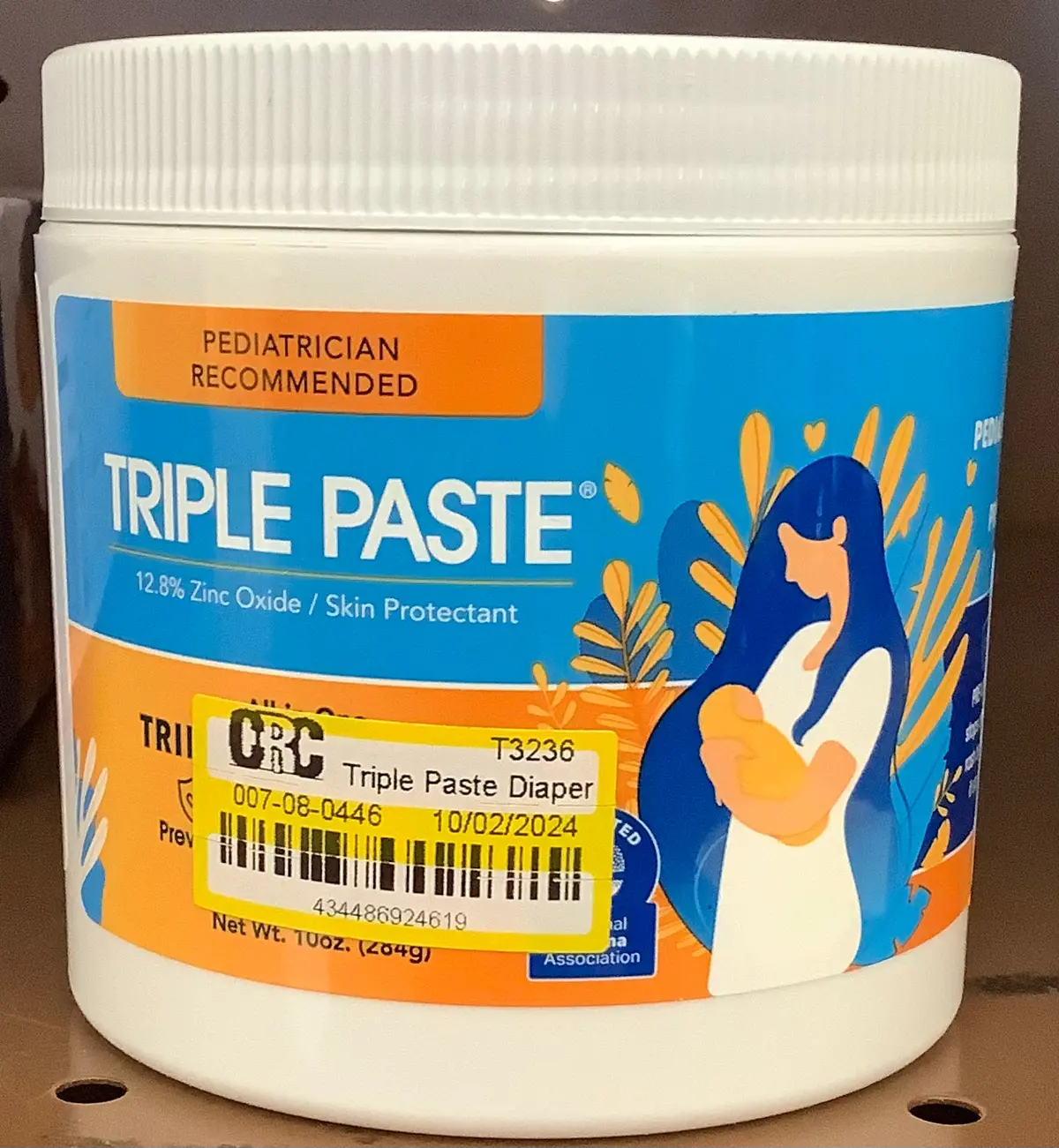 Triple Paste Diaper Rash Ointment - 10.0Oz 1