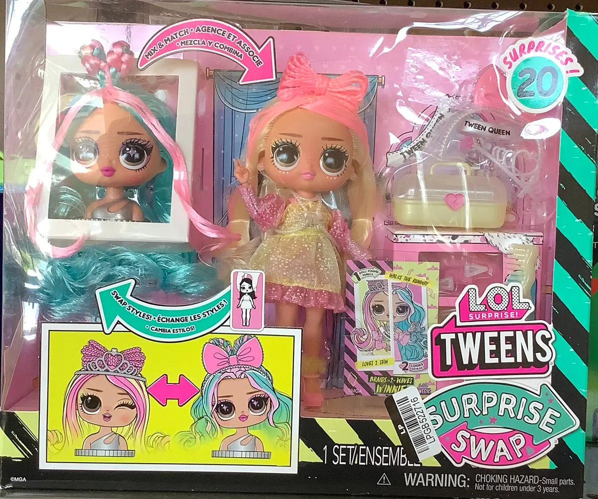L.O.L. Surprise! Tweens Surprise Swap Braids-2-Waves Winnie Fashion Doll With 20+ Surprises 1