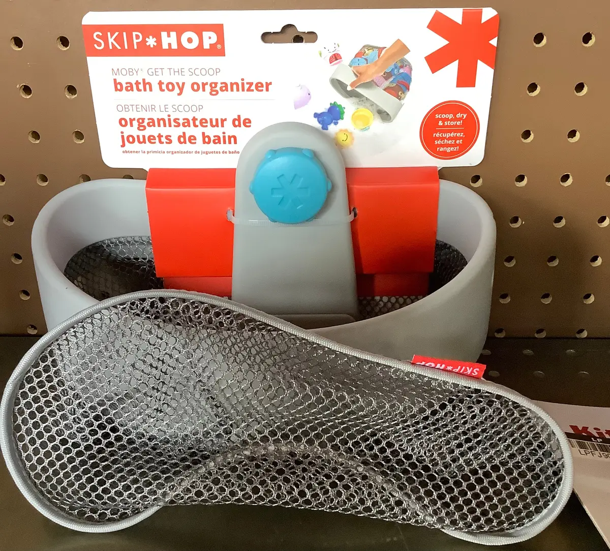 Skip Hop Moby Get The Scoop Bath Toy Organizer. 1