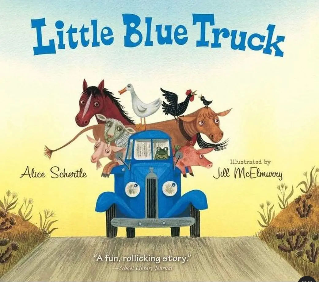 Little Blue Truck P/C - By Alice Schertle (Board Book) 1