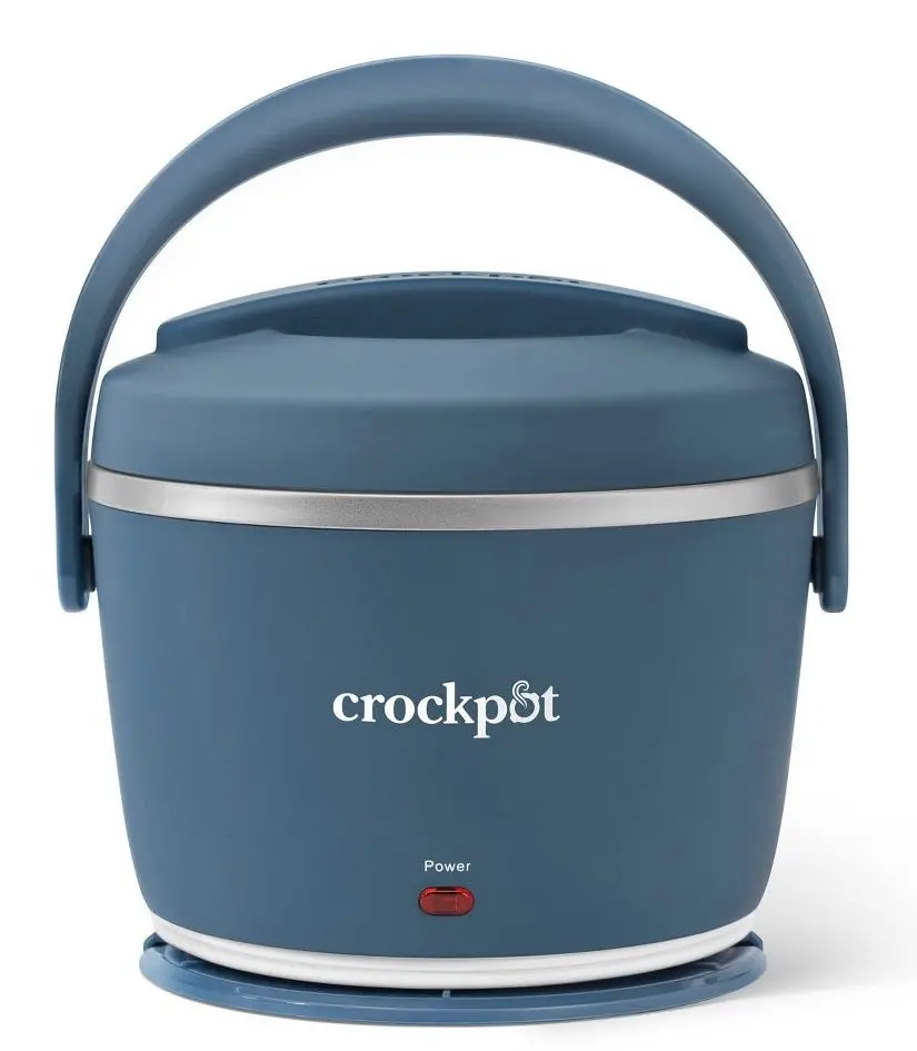 Crock-Pot 20Oz Lunch Crock Portable Food Warmer - Blue 1