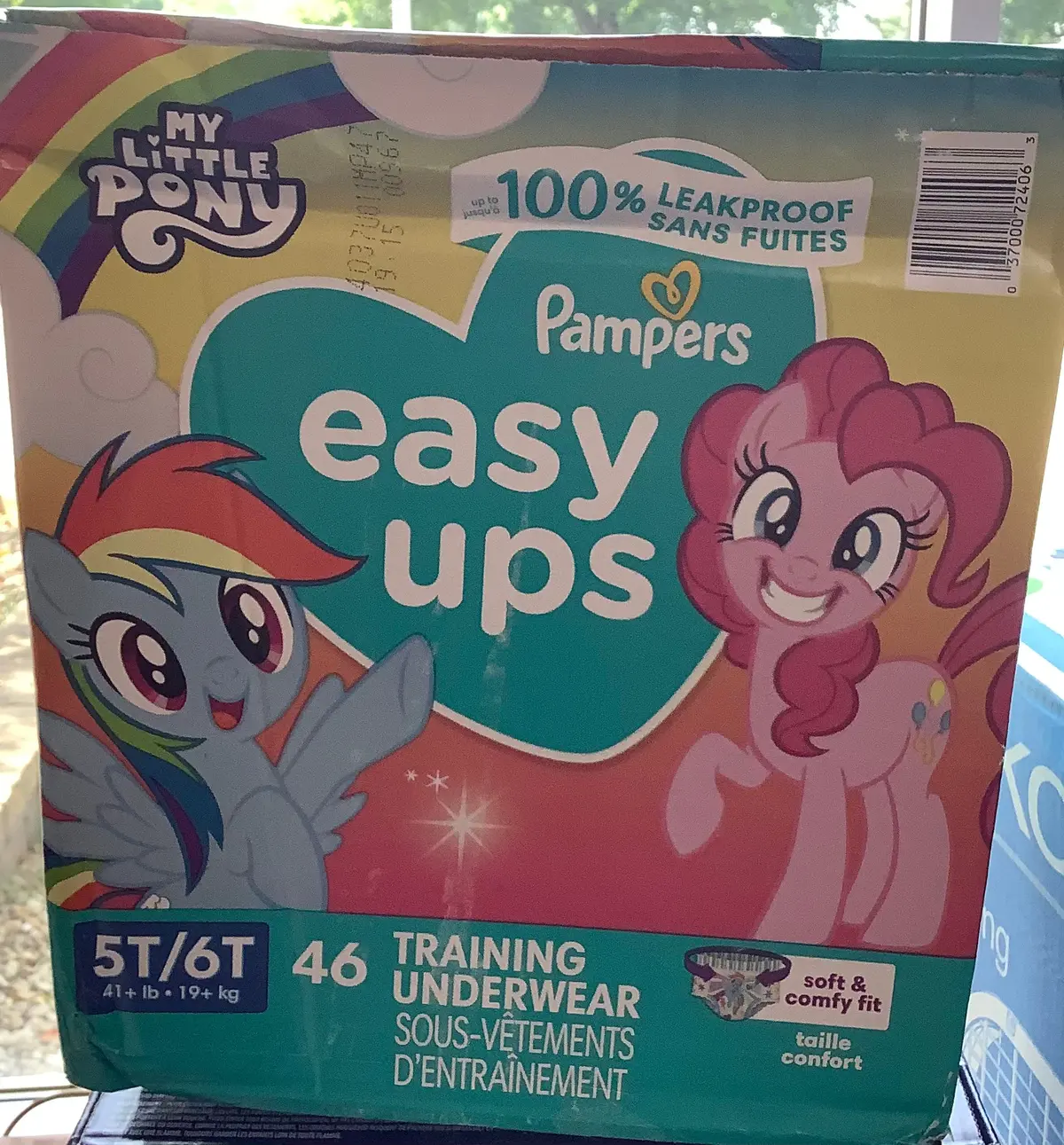 Pampers Easy Ups Girls' My Little Pony Disposable Training
Underwear - 5T-6T - 46Ct 1