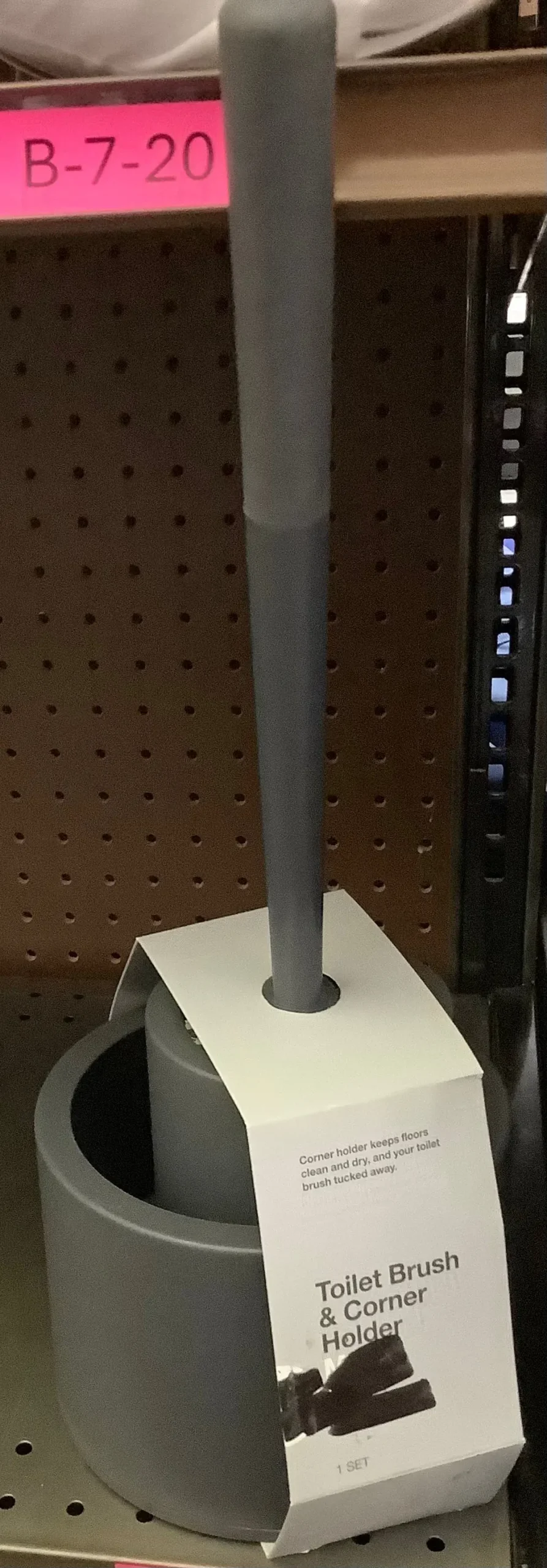 Plunger And Toilet Brush Set With Holster 1