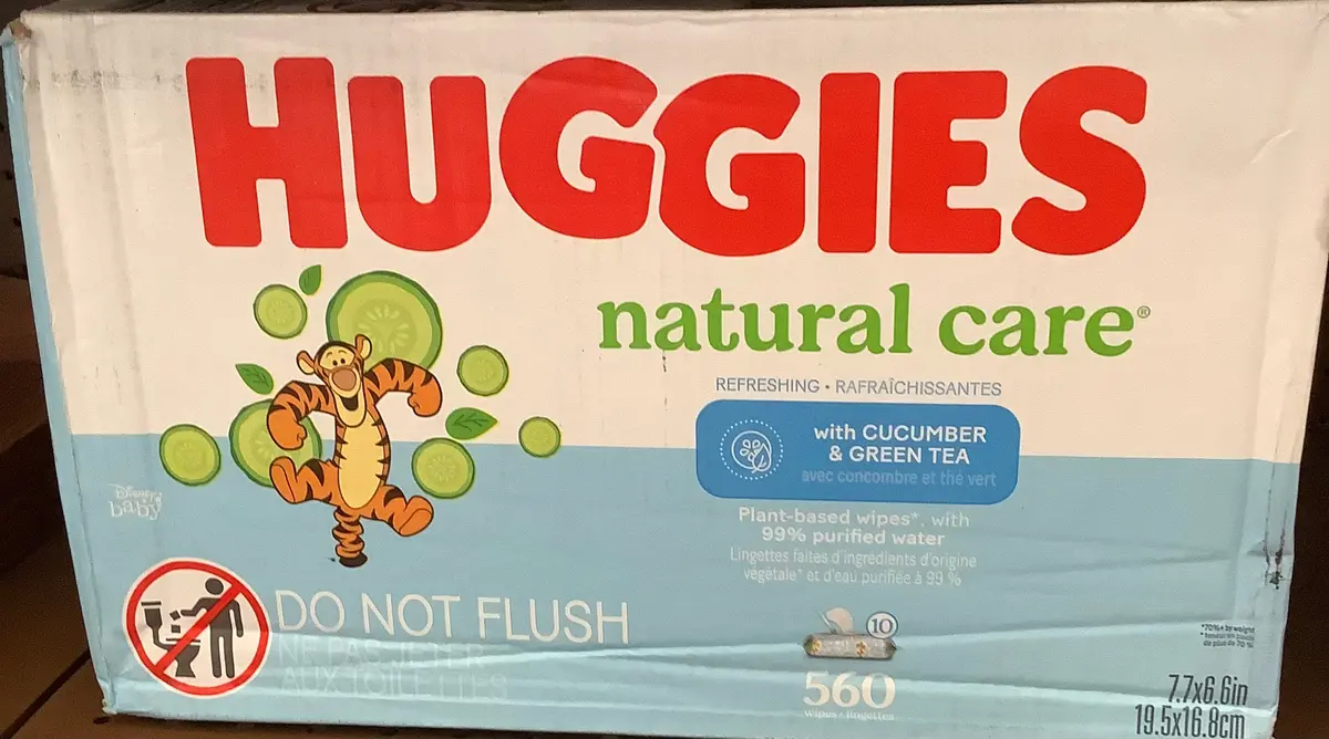 Huggies Natural Care Refreshing Scented Baby Wipes -
560Ct/10Pk- 1