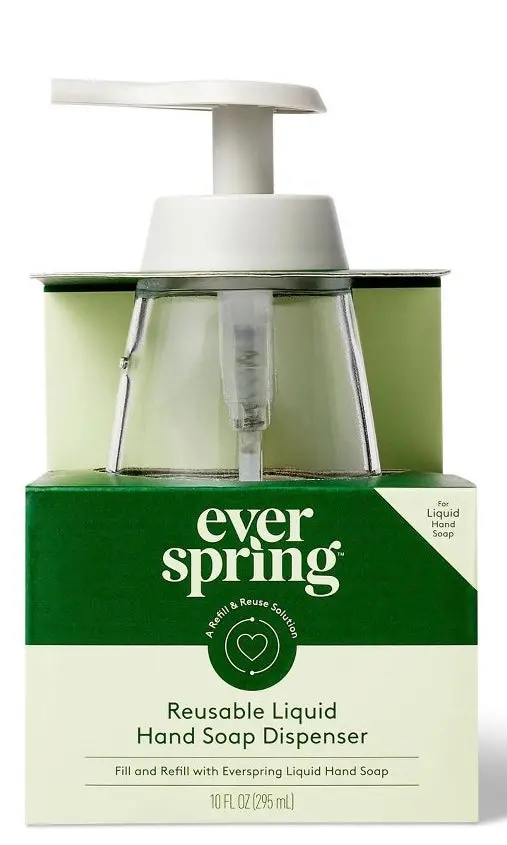 Liquid Hand Soap Dispenser - 10 Fl Oz 1