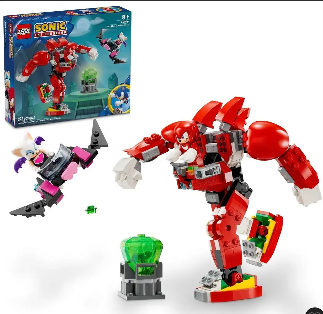 Lego Sonic The Hedgehog Knuckles' Guardian Mech Building
Toy Set 76996 1