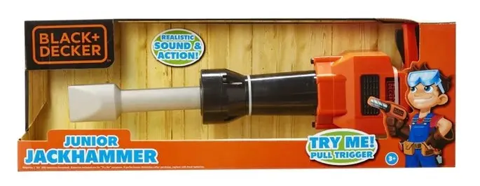 Black+Decker Junior Jackhammer Play Construction Tool 1