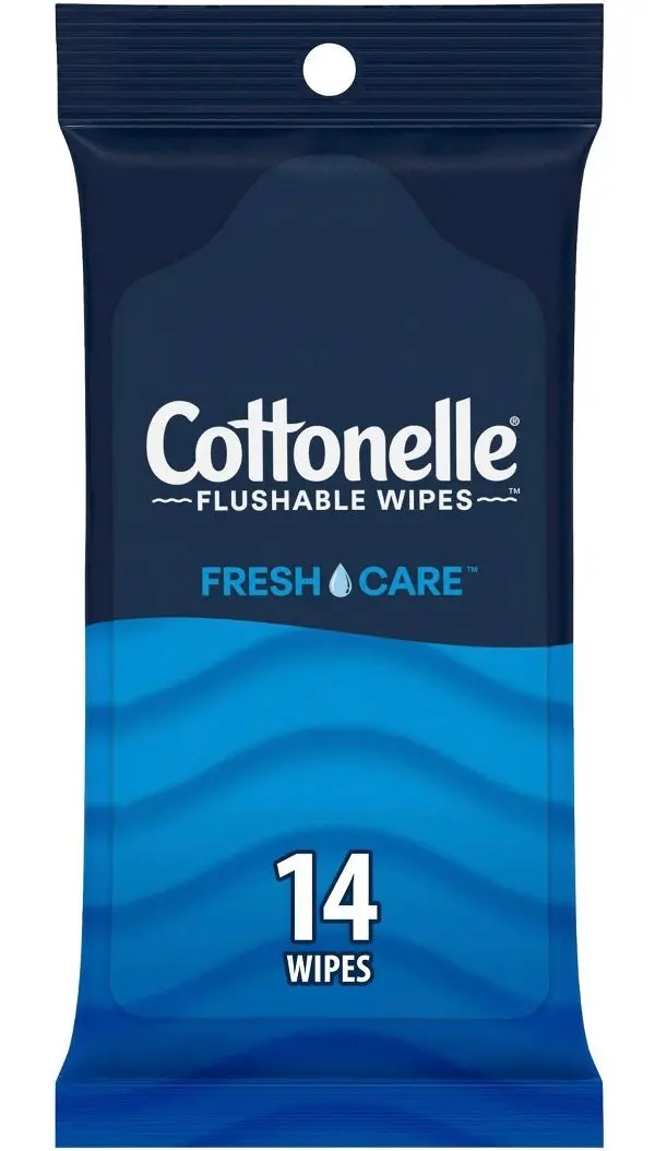 Cottonelle Flushable Wet Wipes - 14Ct 1