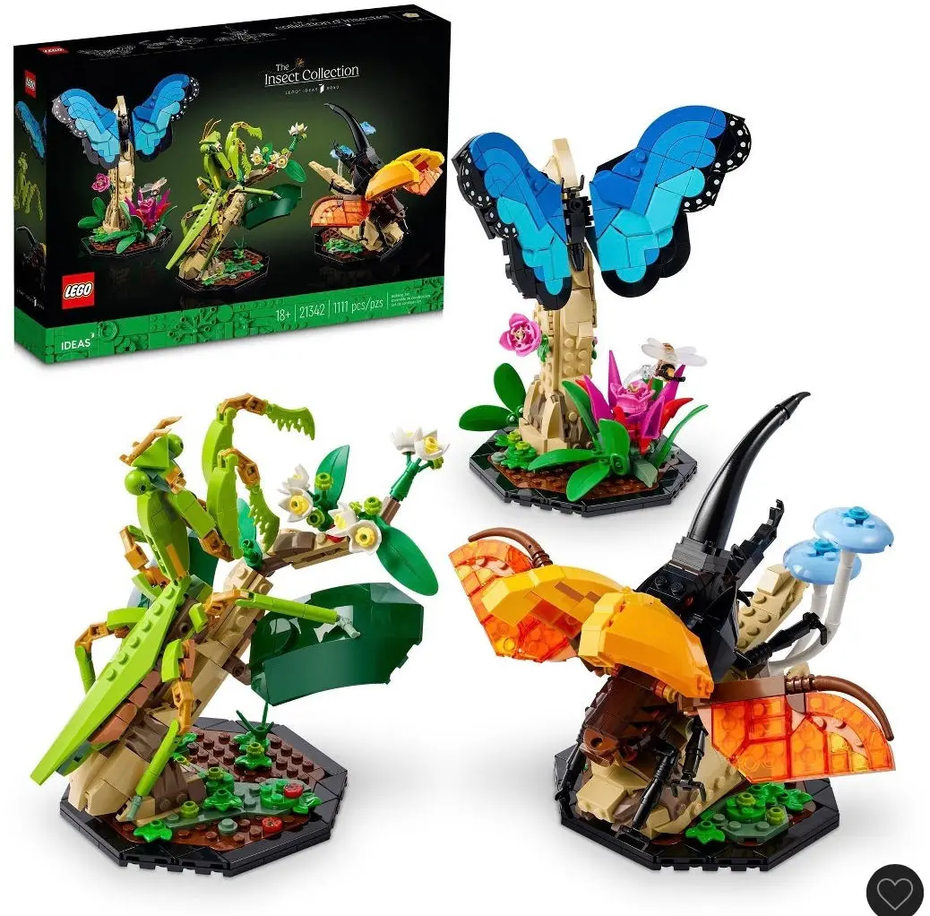 Lego Ideas The Insect Collection Building Set And Nature
Décor 21342 1