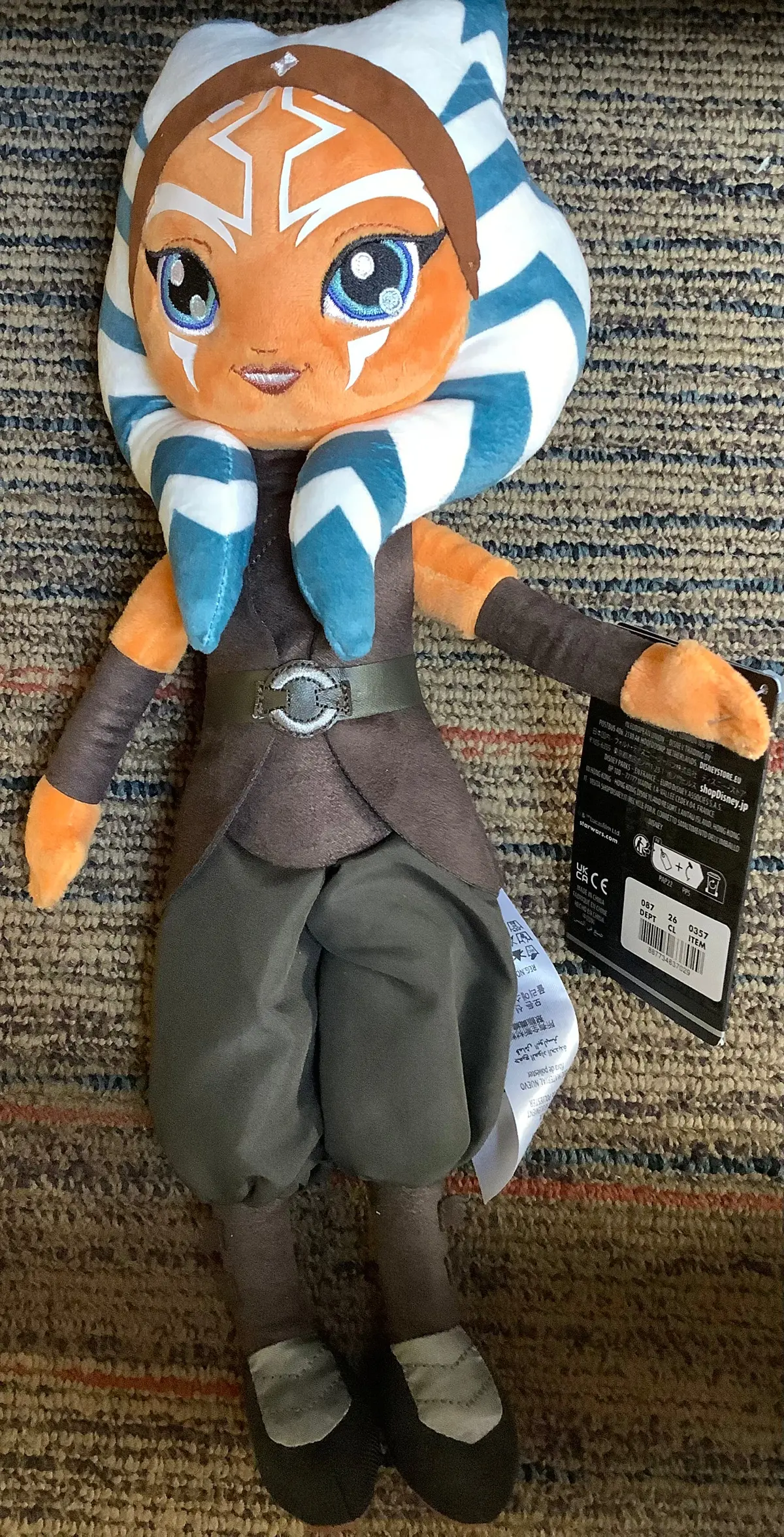 Star Wars Ahsoka Stuffed Doll 16" 1