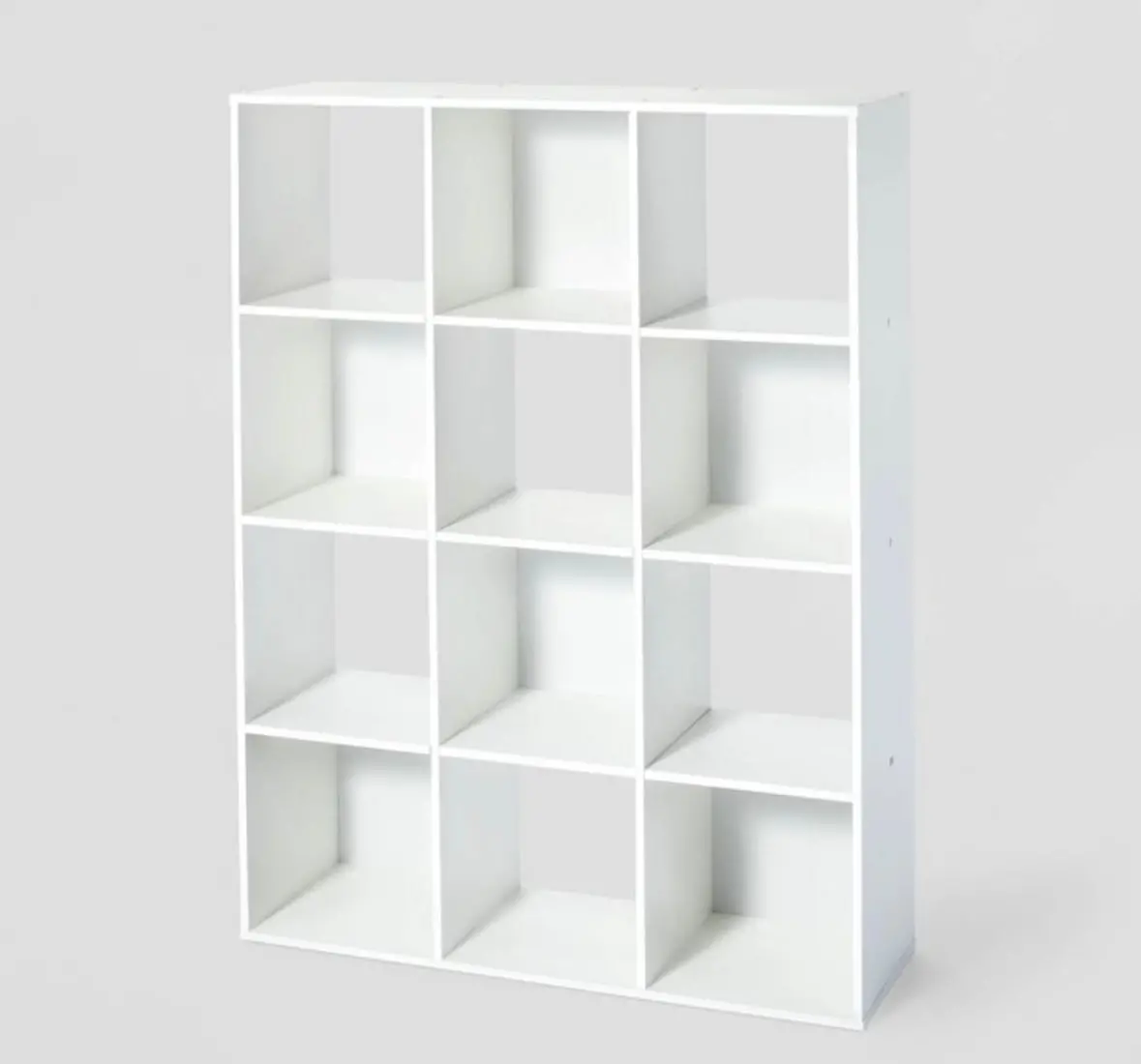 11" 12 Cube Organizer Shelf White - Boxed 1