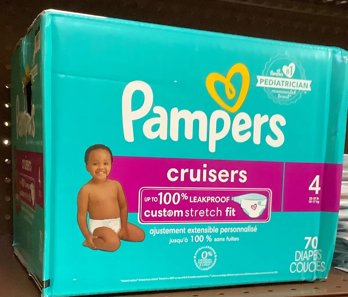 Pampers Cruisers Diapers Super Pack - Size 4 - 70Ct 1