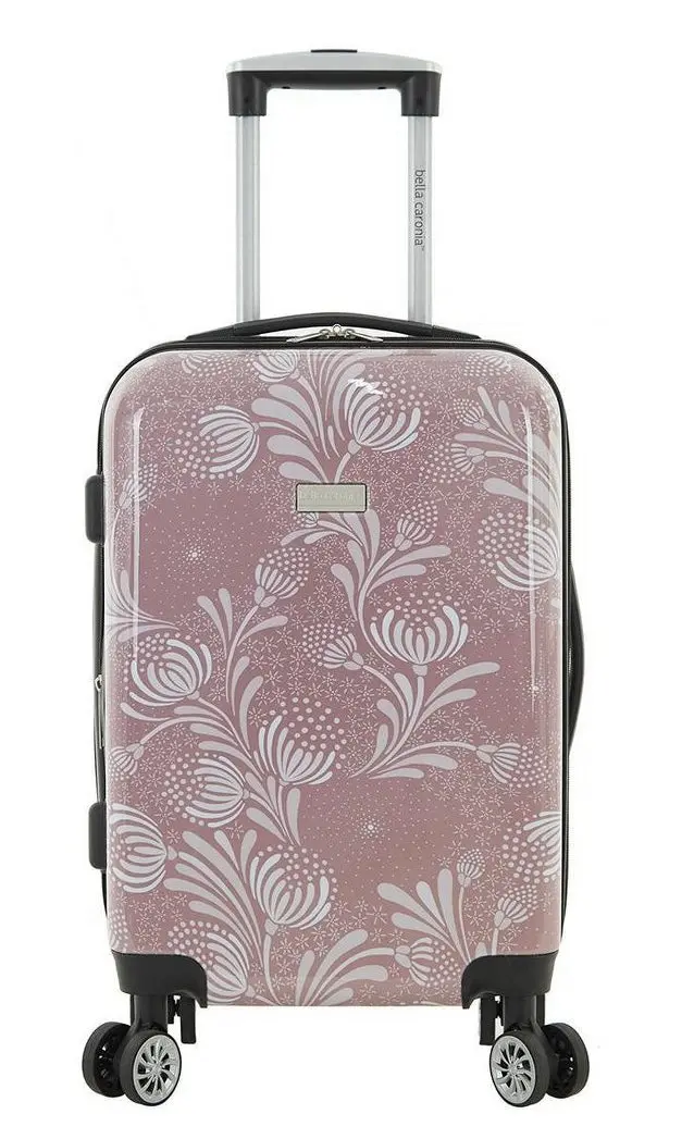 Travelers Club Bella Caronia Posh Expandable Hardside Carry
On Spinner Suitcase - Blush 1