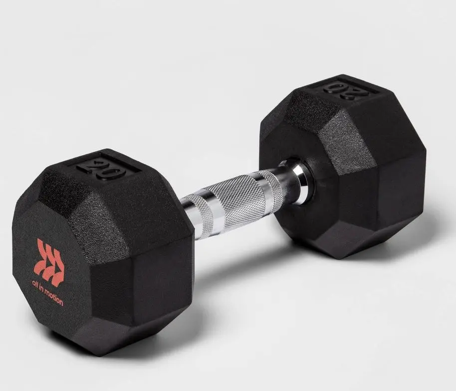 Hex Dumbbell 20Lbs Black 1