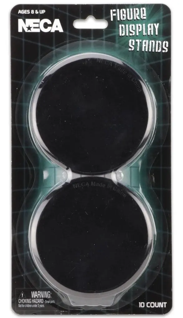 Action Figure Display Stand - Black (Set Of 10 In Blister) 1
