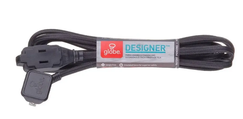 Globe Electric 9' 3 Outlet Extension Cord 1