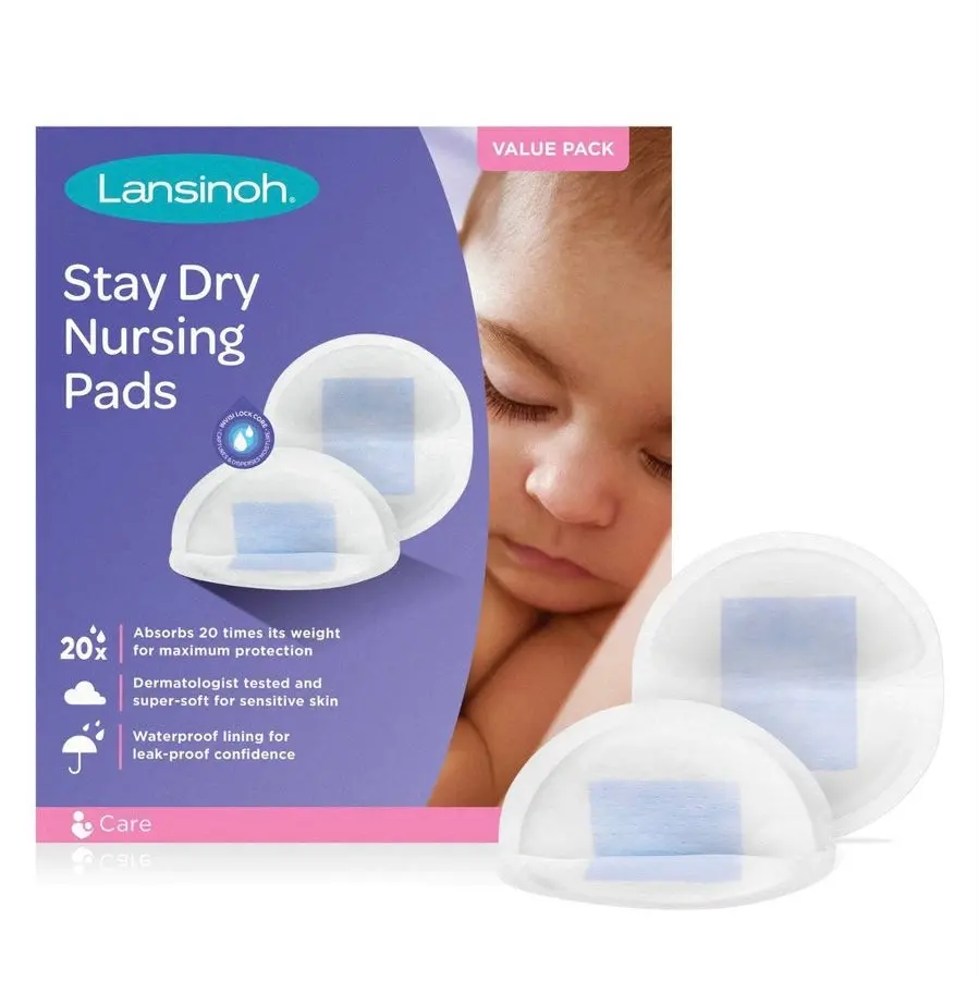 Lansinoh Stay Dry Disposable Nursing Pads - 200Ct 1