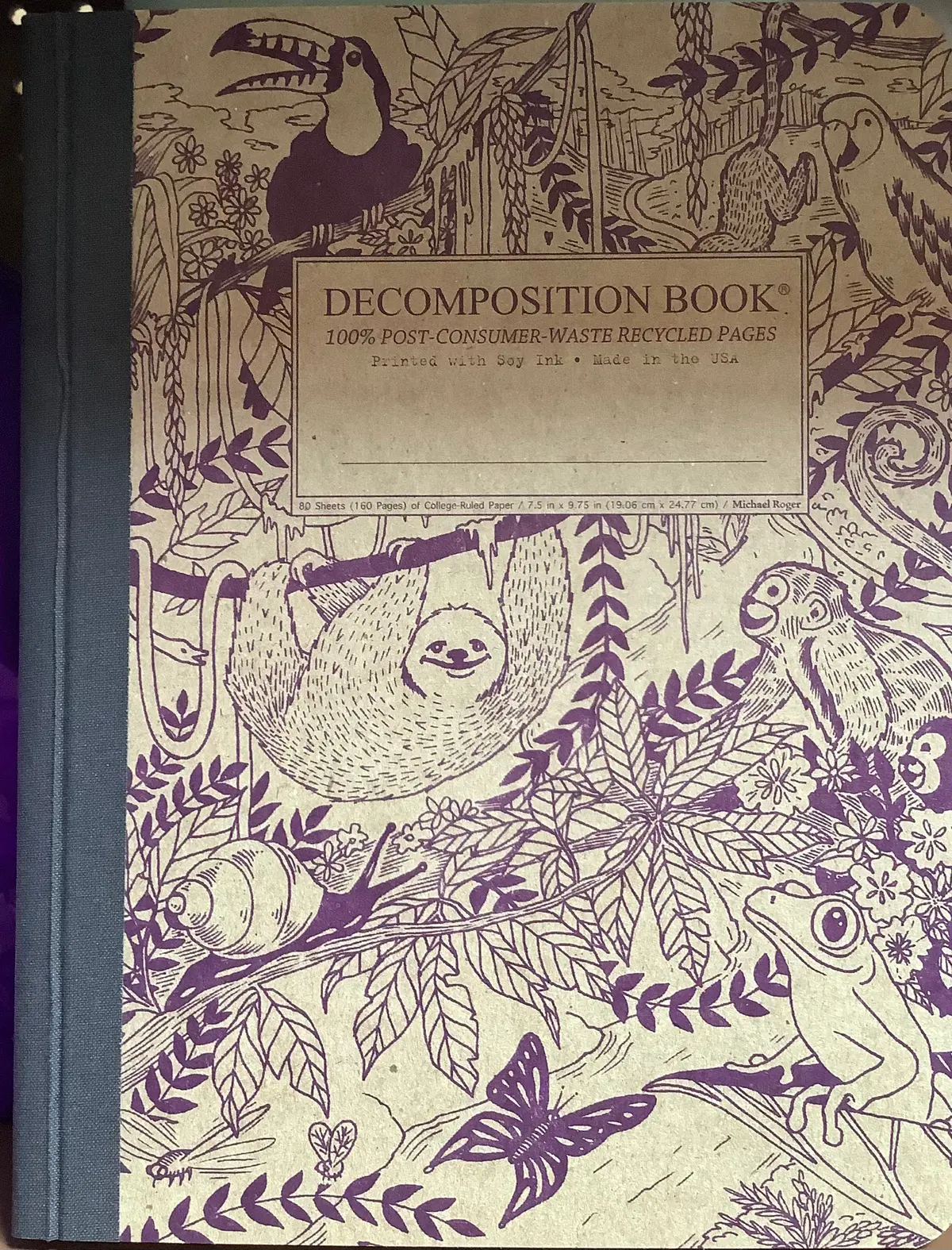 Decomposition Book 80Pg College Ruled Composition
Notebook 4